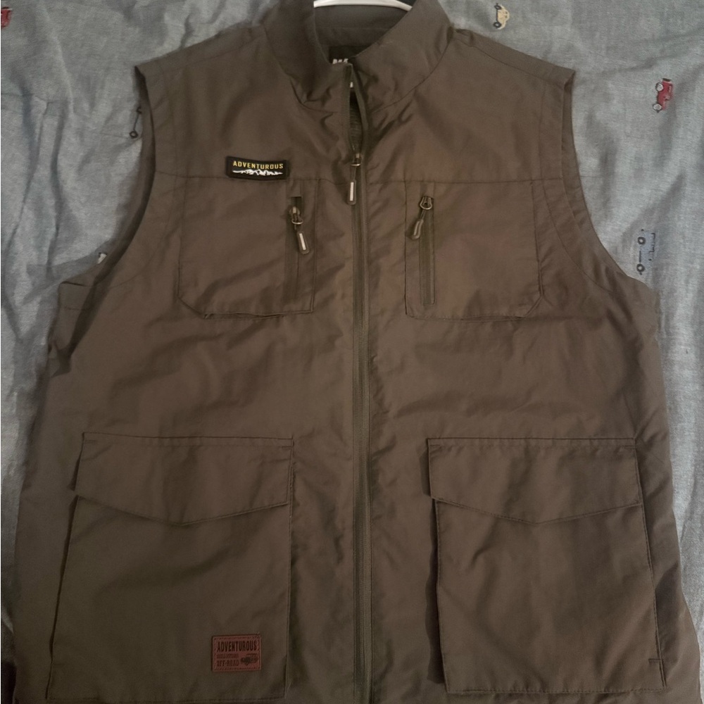 MANFINITY  Olive Green Vest